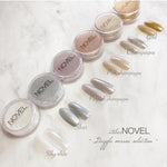 Novel Dazzle Mirror Purplish Champagne