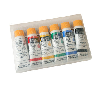 Liquitex Acrylic Soft Type 6 color set