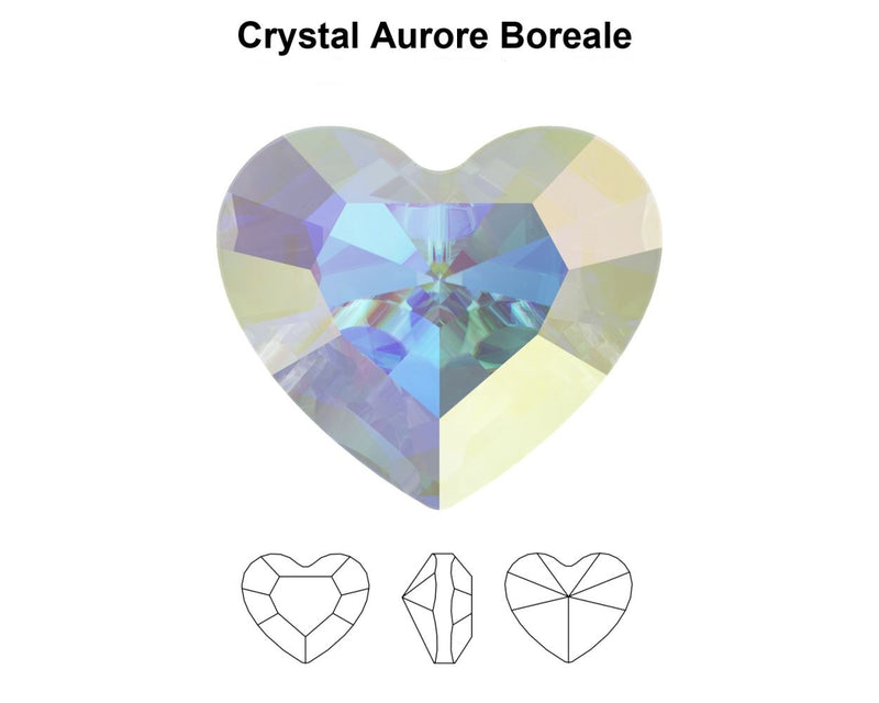Swarovski Crystal AB #4883 3.6x3.1mm 6pcs