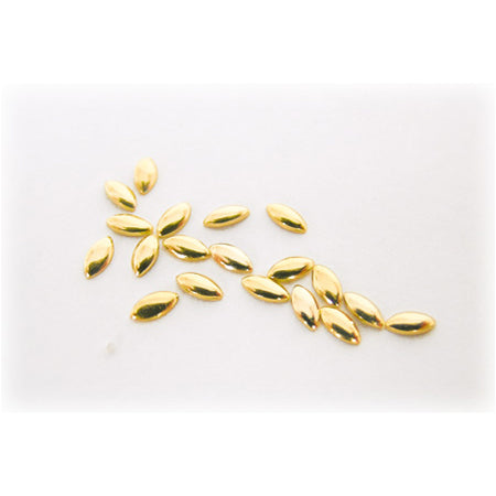 Shareydva  Leaf Gold 1.5 x 3mm 50P