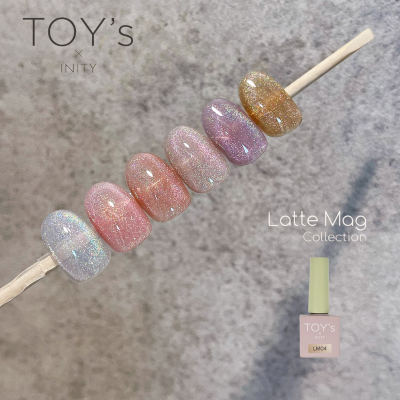 TOY's x INITY Latte Mag Collection T-LM06  Caramel Almond
