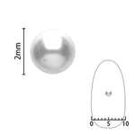 Shareydva Ball Pearl 2.0mm 50p