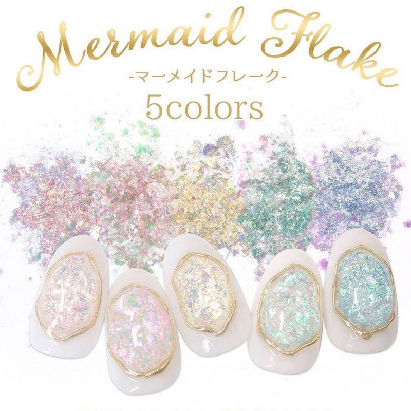 Leaf Selection Mermaid Glitter Flake