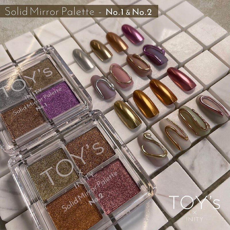 TOY's × INITY Solid Mirror Palette T-SMP1