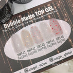 Icegel Bubble Matte Top Gel BMT-04 Cozy White [Bottle 9ml]