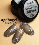 Ageha Cream Art Gel Silver