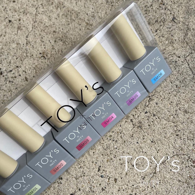 TOY's x INITY Sugar Mag Collection 6 Color Set