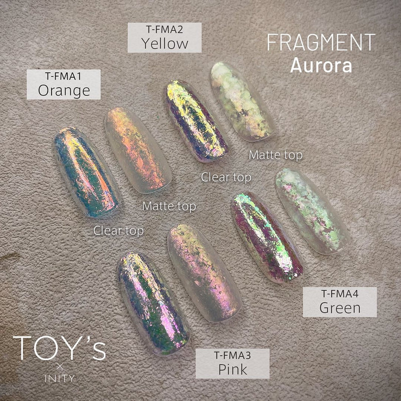TOY's x INITY  Fragment Aurora T-FMA4 Green