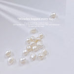 Mix Sizes Pearls 4-6mm Natural P-03