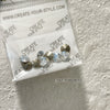 Swarovski Crystal V-Cut #1088 Crystal Moonlight  ss24 9pcs
