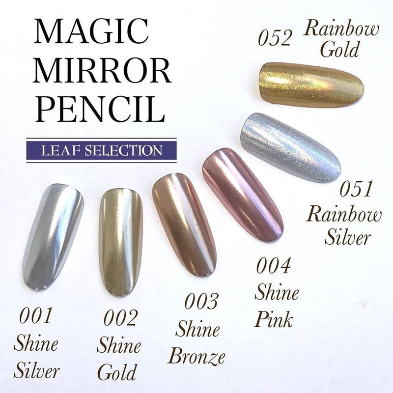 Leaf Selection Mirror Pencil #051 Rainbow Silver